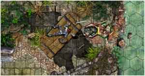 Battlegrounds: RPG Edition (or BRPG, for short) is an online virtual tabletop for use with any "pen and paper" roleplaying game system. It's a multi-platform software tool that breaks down geographical barriers by letting you play your favorite RPG with friends who live far away.

<b>Other Potential Uses</b>
Aside from playing games online, BRPG can be used offline, too. The GM at a face-to-face game session might run it on a desktop computer or laptop connected to a large display or multimedia projector which the players can see.

Or it can be played over a local area network (LAN), with each player sitting in front of his/her own computer.